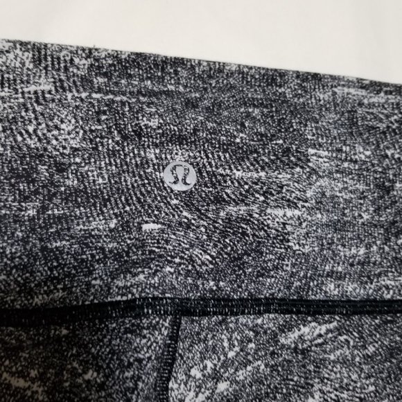 Lululemon Rush Jacquard Luon High Rise Wunder Under 7/8 Tights - Picture 4 of 7